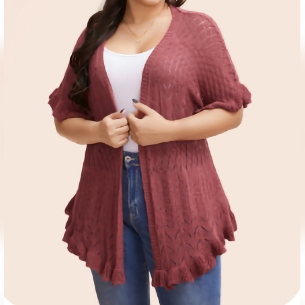New!! Bloomchick crochet sweater
